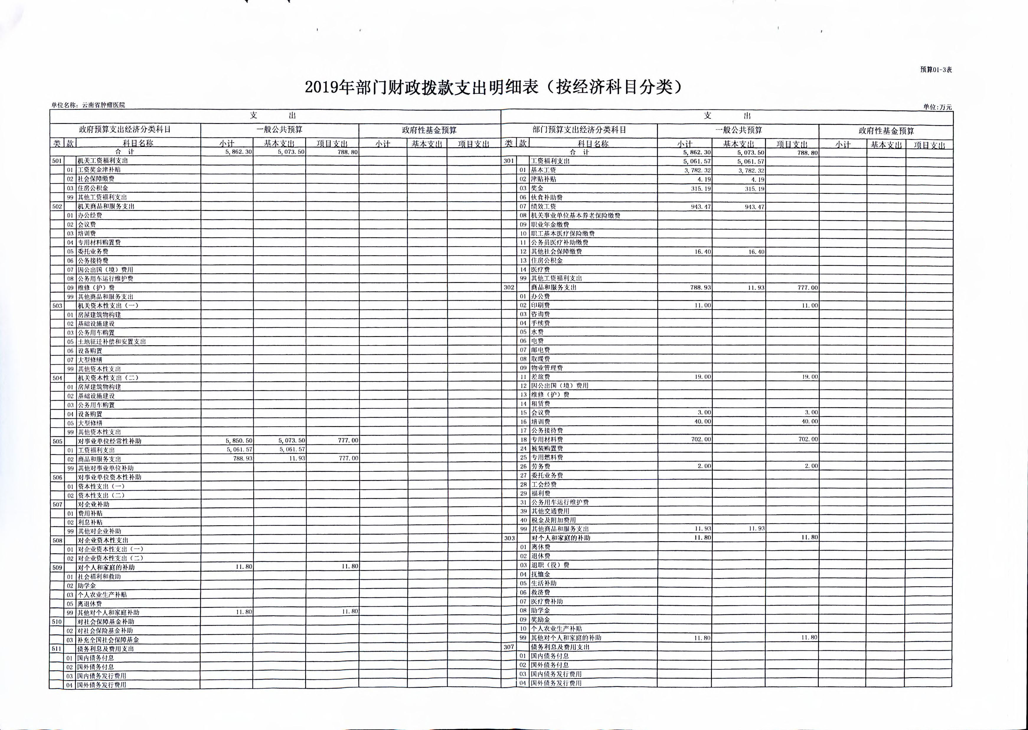 《云南省卫生健康委关于开云体育网站下载网址
2019年部门预算的批复》（云卫规财发【2019】1-10号_页面_09